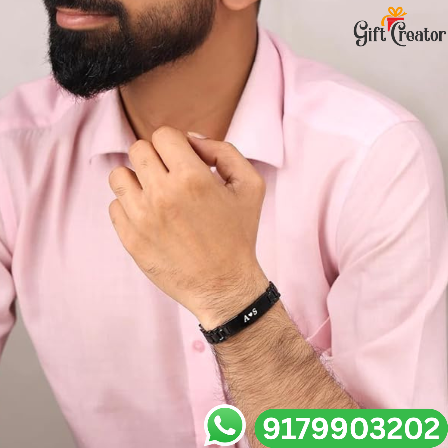 Personalized Your Name Bracelet For Men