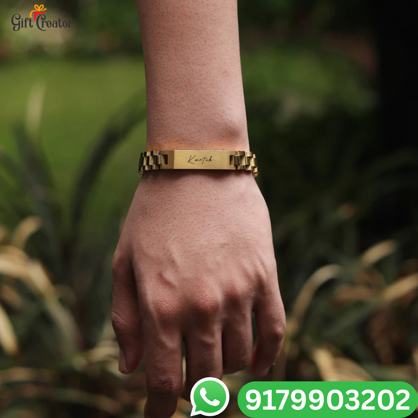 Personalized Your Name Bracelet For Men