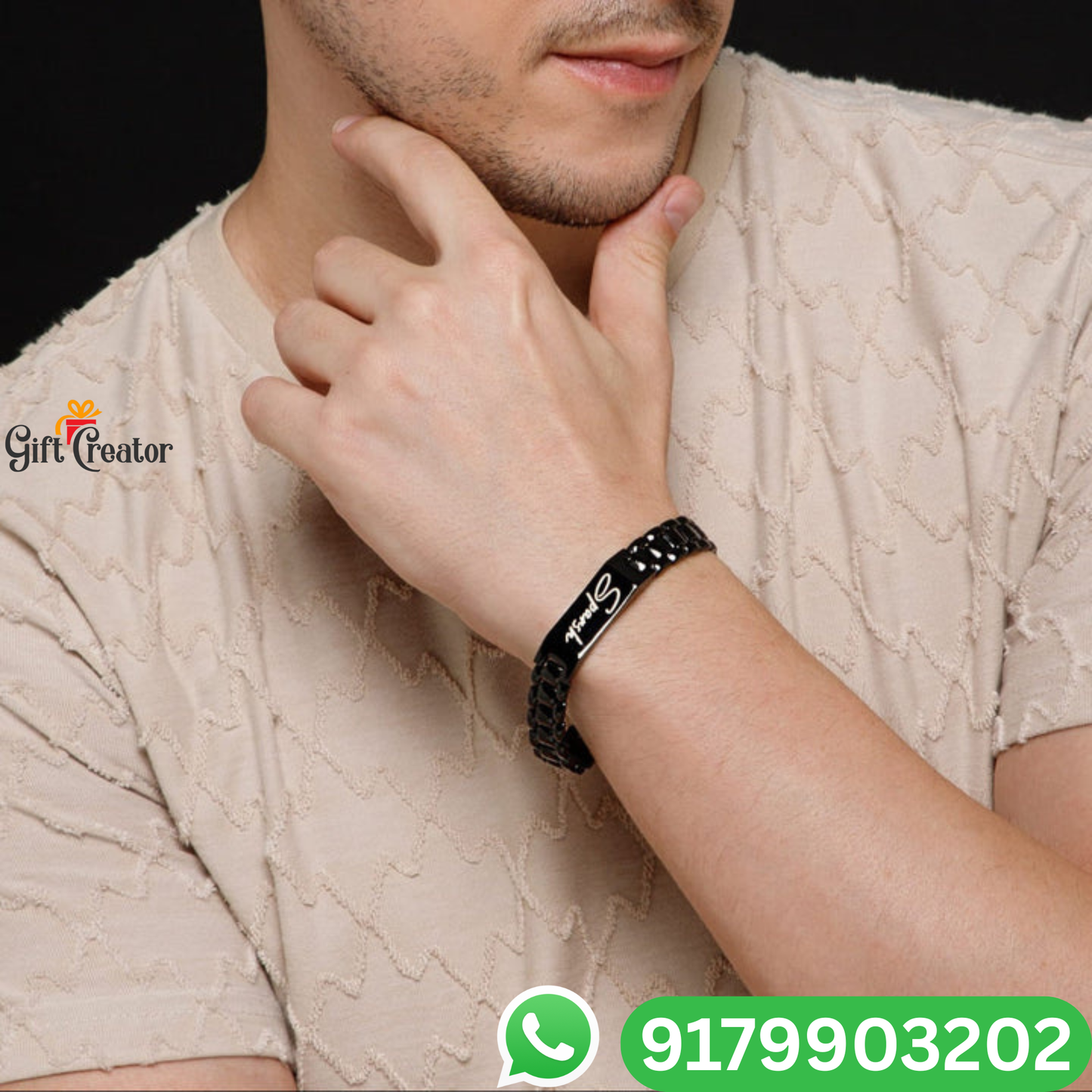 Personalized Your Name Bracelet For Men