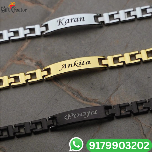 Personalized Your Name Bracelet For Men
