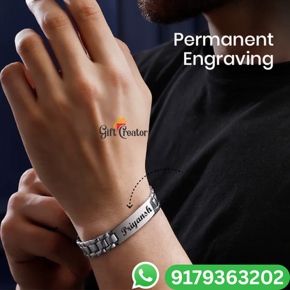 Personalized Your Name Bracelet For Men