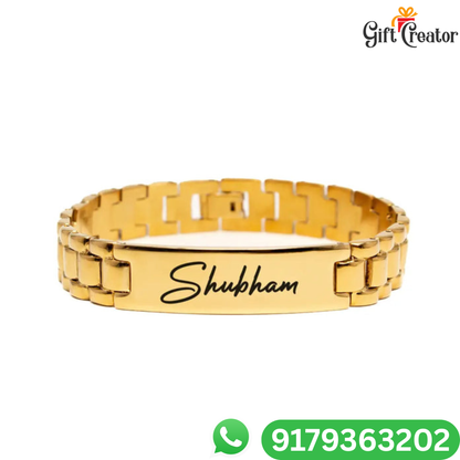 Personalized Your Name Bracelet For Men
