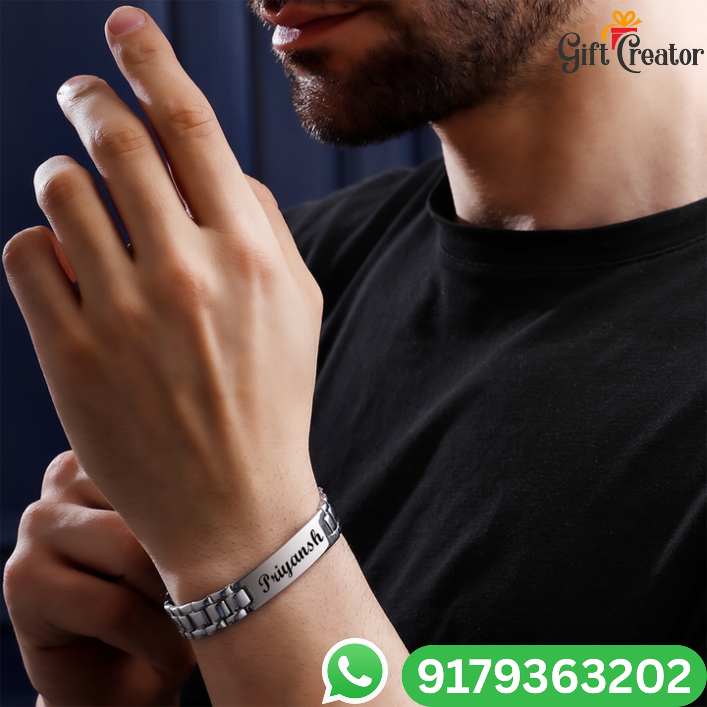 Personalized Your Name Bracelet For Men