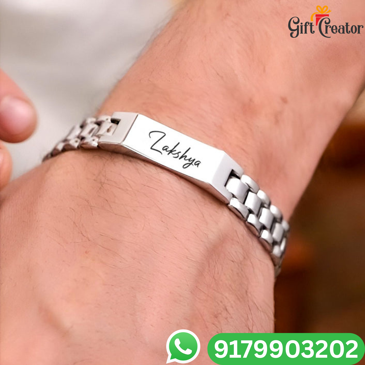 Personalized Your Name Bracelet For Men