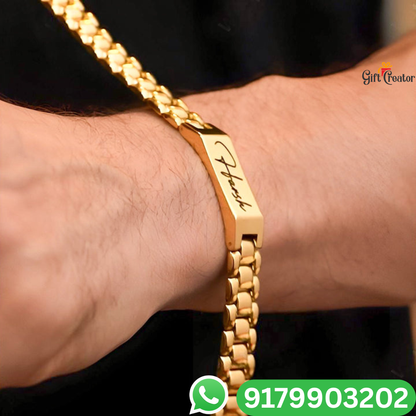 Personalized Your Name Bracelet For Men