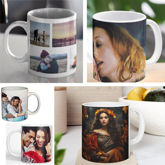 PHOTO MUG CUSTOMISED WITH YOUR PHOTO AND TEXT