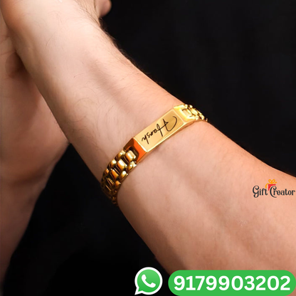 Personalized Your Name Bracelet For Men