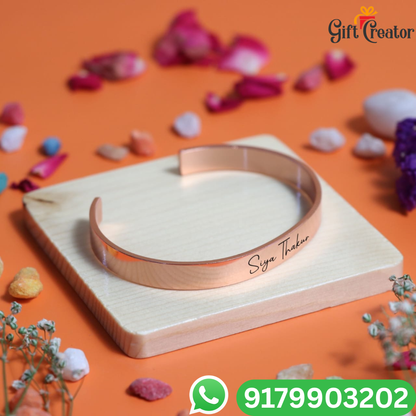 Personalised Kada Your Name Classic Name Bracelet