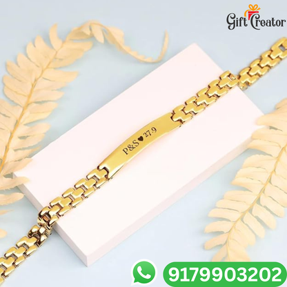 Personalized Your Name Bracelet For Men